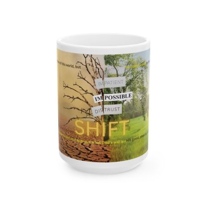 Shift Ceramic Mug, (15oz)