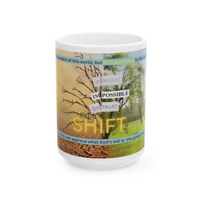 Shift Ceramic Mug, (15oz)